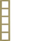 HAGER - Peitelevy B.3 - 5-os. 81mm kulta-Al/val