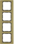 HAGER - Peitelevy B.3 - 4-os. 81mm kulta-Al/ant