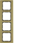 HAGER - Peitelevy B.3 - 4-os. 81mm kulta-Al/ant