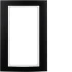 HAGER - Peitelevy B.3 - 1-os. 137mm mus-Al/val