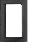 HAGER - Peitelevy B.3 - 1-os. 137mm mus-Al/ant