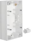 HAGER - Pintakojerasia B.3 - 2-os. 37mm pysty val