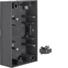 HAGER - Pintakojerasia B.3 - 2-os. 37mm pysty ant