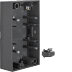 HAGER - Pintakojerasia B.3 - 2-os. 37mm pysty ant