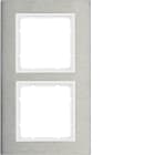 HAGER - Peitelevy B.7 - 2-os. pystyh. RST/val