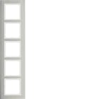 HAGER - Peitelevy B.7 - 5-os. pystyh. RST/val