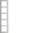 HAGER - Peitelevy B.7 - 5-os. pystyh. RST/val