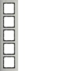 HAGER - Peitelevy B.7 - 5-os. pystyh. RST/ant