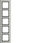 HAGER - Peitelevy B.7 - 5-os. pystyh. RST/ant