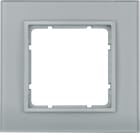 HAGER - Peitelevy B.7 - 1-os. 95mm alu-lasi/alu