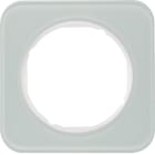 HAGER - Peitelevy R.1 - 1-os. valkoinen lasi