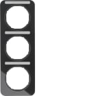 HAGER - Peitelevy R.1 - 3-os. MI pysty mus