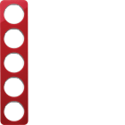 HAGER - Peitelevy R.1 - 5-os. läpin. pun/val