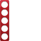 HAGER - Peitelevy R.1 - 5-os. läpin. pun/val