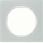 HAGER - Peitelevy R.3 - 1-os. valkoinen lasi