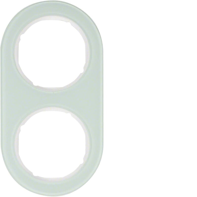 HAGER - Peitelevy R.classic - 2-os. lasi valkoinen