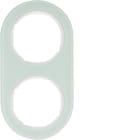 HAGER - Peitelevy R.classic - 2-os. lasi valkoinen