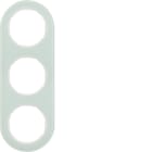 HAGER - Peitelevy R.classic - 3-os. lasi valkoinen