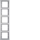 HAGER - Peitelevy K.5 - 5-os. pysty rst