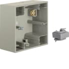 HAGER - Pintakojerasia K.5 - 1-os. 36mm rst matta