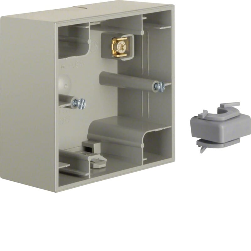 HAGER - Pintakojerasia K.5 - 1-os. 36mm rst matta