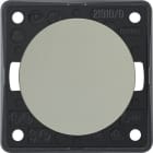 HAGER - Kytkin Integro Flow - 1/16A/250V UR matta kromi