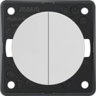 HAGER - Painike Integro Flow - 5/10A/250V UKR val