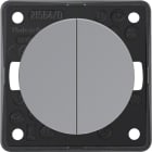 HAGER - Painike Integro Flow - 5/10A/250V UKR har