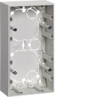 HAGER - Pintakojerasia S.1 - 2-os. 37mm IP21 val