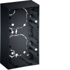 HAGER - Pintakojerasia S.1 - 2-os. 37mm IP21 ant