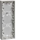 HAGER - Pintakojerasia S.1 - 3-os. 21mm IP21 val