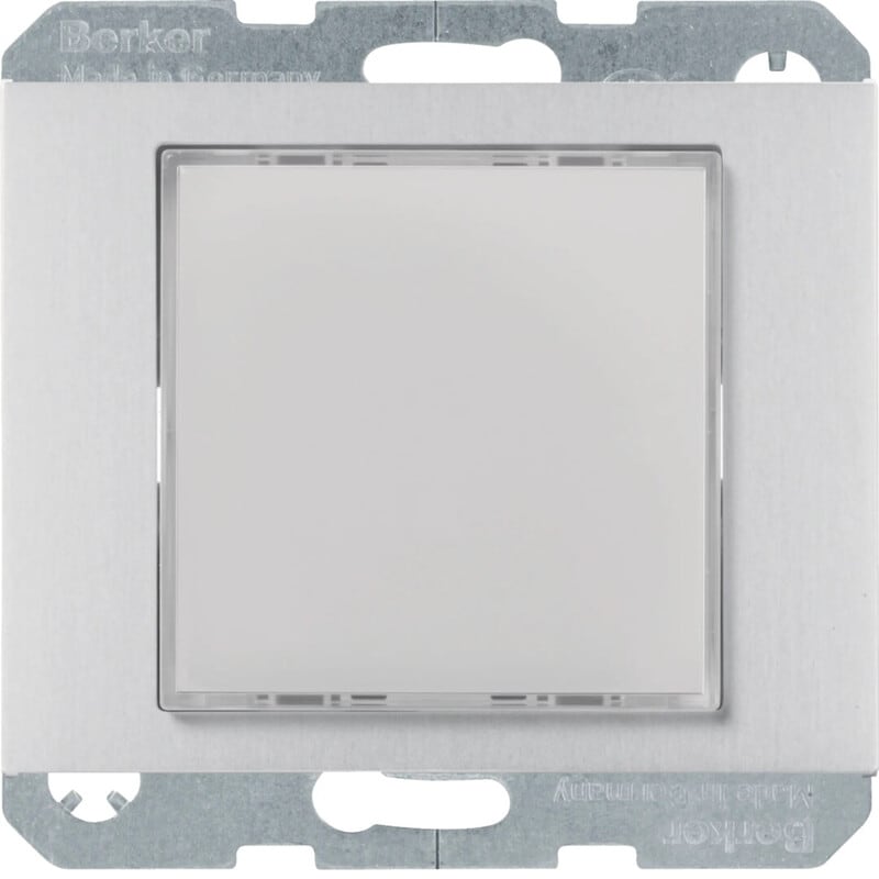 HAGER - Merkkivalokaluste K.5 - PUN/VIH mv 230VAC alu