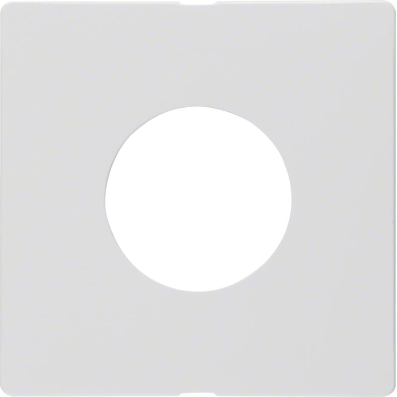 HAGER - Keskiölevy Q.1/Q.3 - pain. mv E10/Ø27.2 val