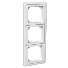 SCHNEIDER ELECTRIC - Peitelevy adapterilla Exxact - 3-os.Combi val