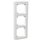 SCHNEIDER ELECTRIC - Peitelevy adapterilla Exxact - 3-os.Combi val