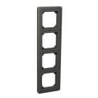 SCHNEIDER ELECTRIC - Peitelevy adapterilla Exxact - 4-os.Combi ant