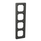 SCHNEIDER ELECTRIC - Peitelevy adapterilla Exxact - 4-os.Combi ant