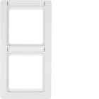 HAGER - Peitelevy Q.1 - 2os. 80mm pysty MI val