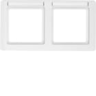 HAGER - Peitelevy Q.1 - 2os. 80mm vaaka MI val