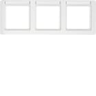 HAGER - Peitelevy Q.1 - 3os. 80mm vaaka MI val