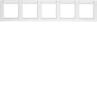 HAGER - Peitelevy Q.1 - 5os. 80mm vaaka MI val