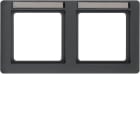 HAGER - Peitelevy Q.1 - 2os. 80mm vaaka MI ant