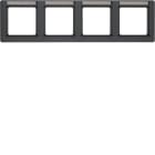 HAGER - Peitelevy Q.1 - 4os. 80mm vaaka MI ant