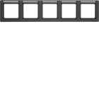 HAGER - Peitelevy Q.1 - 5os. 80mm vaaka MI ant