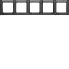 HAGER - Peitelevy Q.1 - 5os. 80mm vaaka MI ant