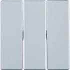 HAGER - Vipu Q.1/Q.3 - 1+1+1 alu