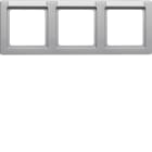 HAGER - Peitelevy Q.1 - 3os. 80mm vaaka MI alu