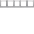 HAGER - Peitelevy Q.1 - 5os. 80mm vaaka MI alu