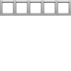 HAGER - Peitelevy Q.1 - 5os. 80mm vaaka MI alu