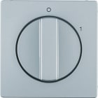 HAGER - Keskiölevy Q.1/Q.3 - 0-1 kytk. 3862/38620101 alu